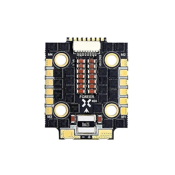 Foxeer Reaper Mini 45a 4in1 Blheli32 3-6s Dshot1200 Børsteløs Diy Esc
