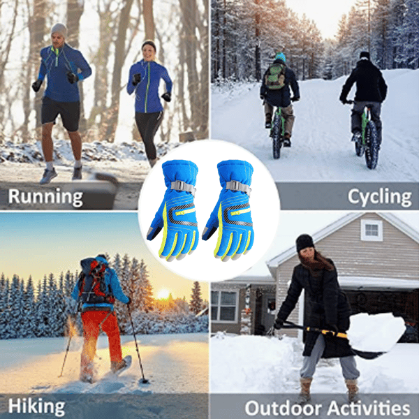 Unisex Vanntette Vindtette Vinter Varme Snøbrett Skihansker