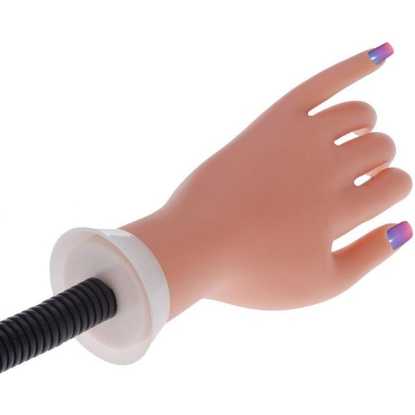 Nagelhand Praxis Modell, Praxis Hand Övningsfinger Modell för Manikyr