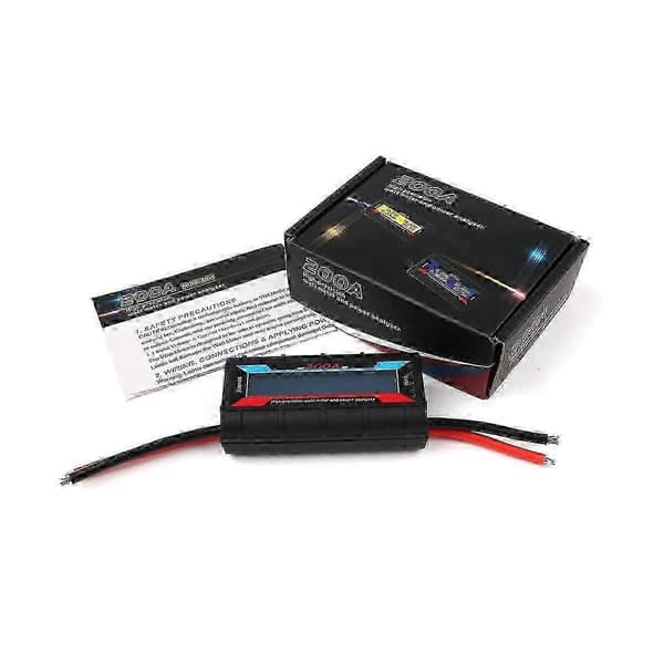 200A Högprecisions effektanalysator wattmätare batteriförbrukningsmonitor med LCD-bakgrundsbelysning