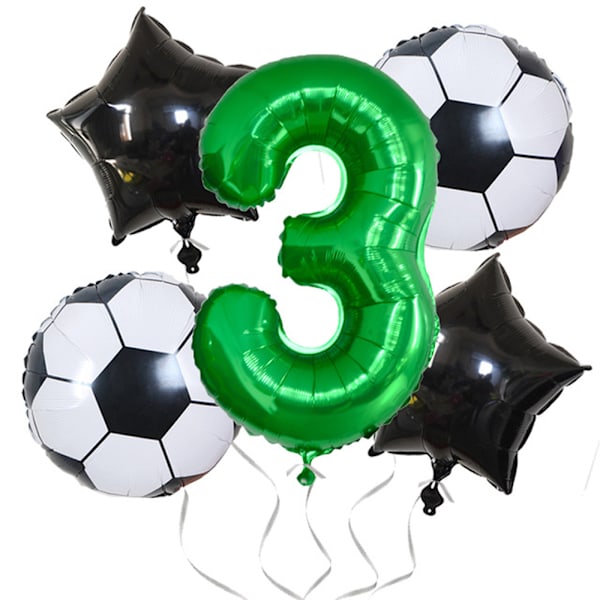 Jätteballong, Ballongnummer, Ballonger för födelsedagar, Fotboll