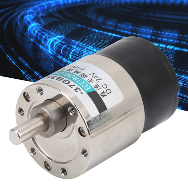 Harjaton moottori kannattimella, nopeuden alennus CW/CCW DC24V CNC-työstökoneille XD-37GB3525200rpm/min