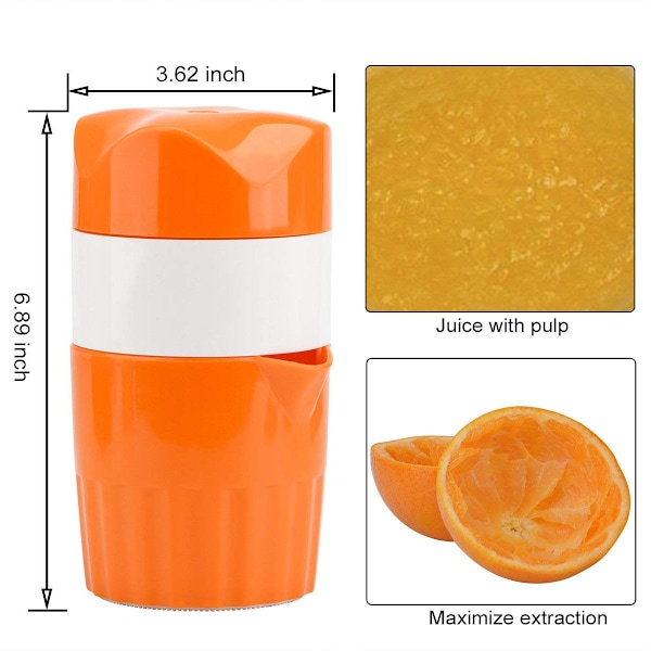Kommersiell Citronpress, Lättrengjord Manuell Juicer För Daglig Användning, Förstärkt Gjutjärn, Livsmedelsklassat Rostfritt Stål, Användarvänlig Design,