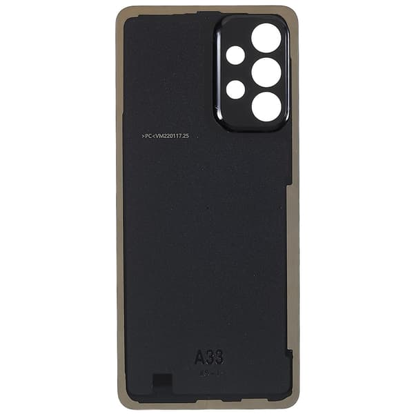 For Samsung Galaxy A33 5G A336 Bagside Batteridæksel Udskiftning (Uden Logo) - Sort
