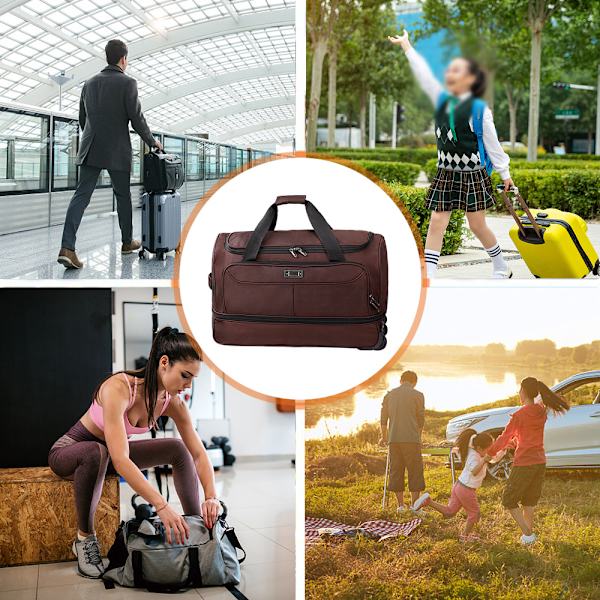 Trolley Bag - Liten - Brun