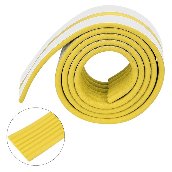 Baby Proofing Edge Corner Guards 6.5ft Multifunktionellt barnsäkerhetsbälte (gul)