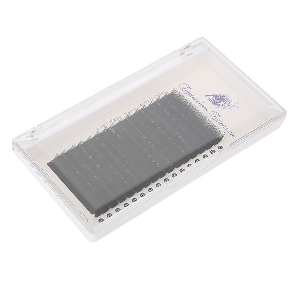 16 Rader/Brikker Individuelle Naturlige Myke Kunstige Vipper Forlengelse Lange Falske Vipper 0.05 J