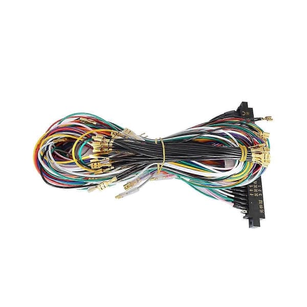 Jamma 28-stifts kabelhärva joystick knappkontakt för videospelsbox (4,8 stift)