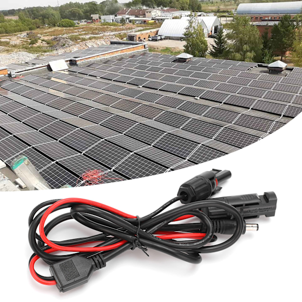 Solcellsladdkabel Mässing Högfrekvent DC5521 Strömledning för Elektriska Apparater 300V