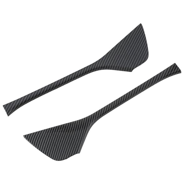 2 st Kolfiber Bil Central Kontroll Växel Spak Armstöd Box Sida List Trim För Id.4x Id4x 2022