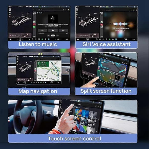 Mini Carplay Trådløs Boks Wifi Bluetooth Adapter Til Model 3//s Carplay Dongle Ota Opgradering B