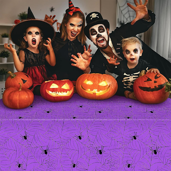 Halloween Dugtøj Edderkoppespind Borddække Halloween