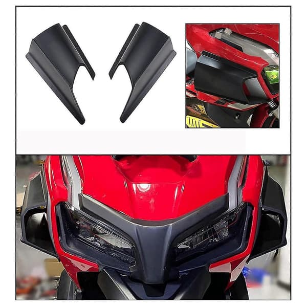 Motorsykkel Front Side Spoiler, For Adv150 150 2019 2020 Front Pneumatisk Kåpe Sidevingebeskytter