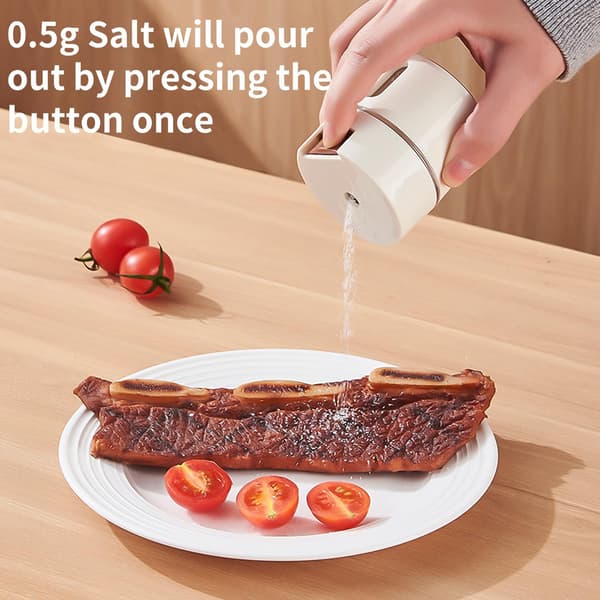 250g (Set med 6, Vit) Salt- och pepparströare, Väggmonterad