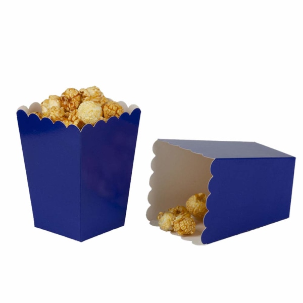 Popcornlådor Kartongbehållare för festtillbehör, 10-pack