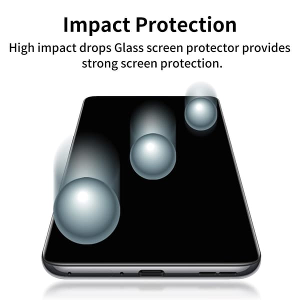 3-pack lämplig för OnePlus 8T skärmskydd med avancerad transparens