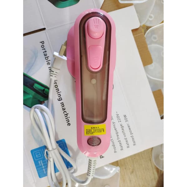Höyrysilitysrauta, 1 kpl vihreä Teho 30W, suutin