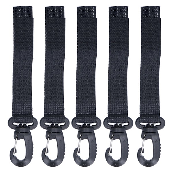 5Pcs Stroller Organizer Hook Clip Convenient Stroller Hooks for Hanging Diaper Bags Purse#01