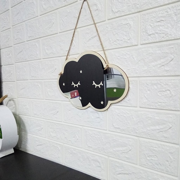 Wolken Spejl 3D Børnespejl Acryl Skyer Vægdækning til