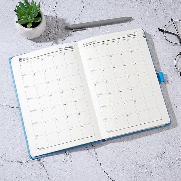 2022 Planlegger Akademisk Ukentlig & Månedlig Planlegger, Daglig Planlegger Med Kalender, Kalender Planlegger D