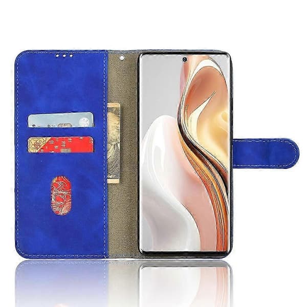 Plånboksfodral i PU-läder med hudliknande känsla för Ulefone Note 17 Pro Style B