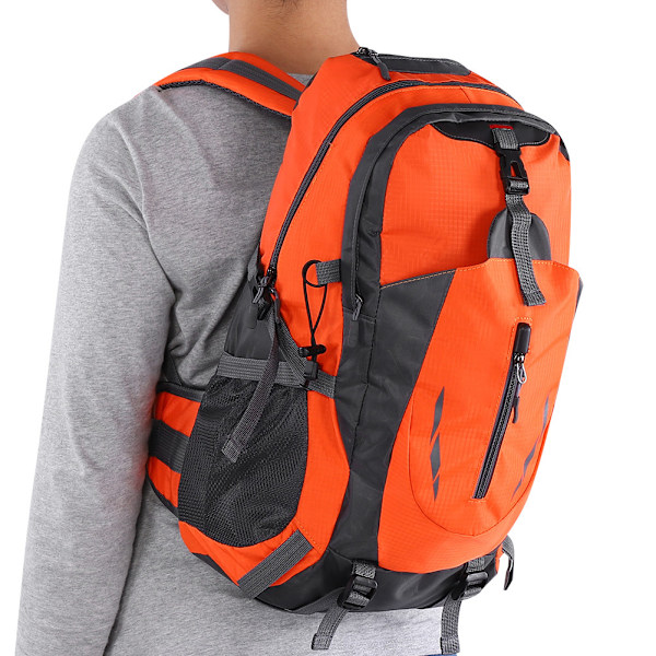 Free Knight 40L Vattentät Väska Camping Klättring Utomhus Resor Vandring Ryggsäck Orange