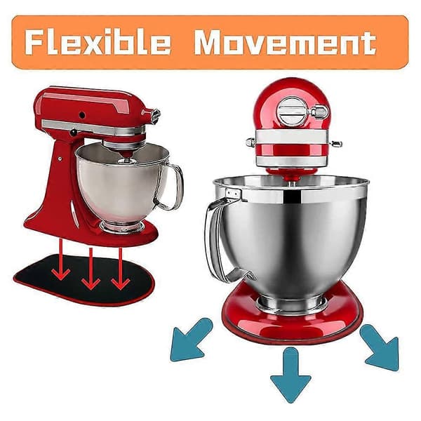 Mixer Glidemåtte til Kitchenaid Røremaskine og 3-pak Ledningsorganisator til Køkkenapparater til Sæt