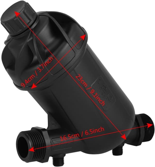 120 Mesh 130 Mikron Nivå Skivfilter Bevattningsvattenfilter Gar