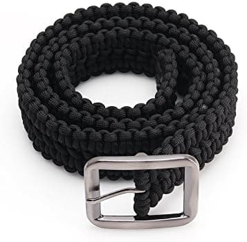 550lbs Paracord Overlevelsesbelte Verktøybelte Dobbel Cobra Solid Ste