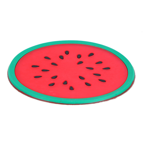 Vattenmelon fruktform Underlägg Bordsunderlägg Silikon Kopp Dryckshållare Matta Kökstillbehör