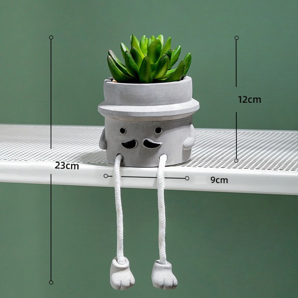 Sööt ilme simulaatio vihreä kasvi bonsai keinotekoinen ruukutettu