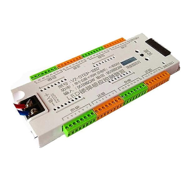 Trappe LED Bevegelsessensor Kontroller DC 12v 24v 32 Kanaler Innendørs Pir Nattlys Dimmer For Trapper