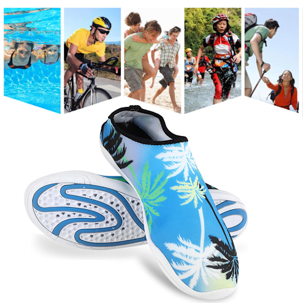 1 Par Utomhus Vattentäta Trekking Snorkling Strand Simning Yoga Skor 38