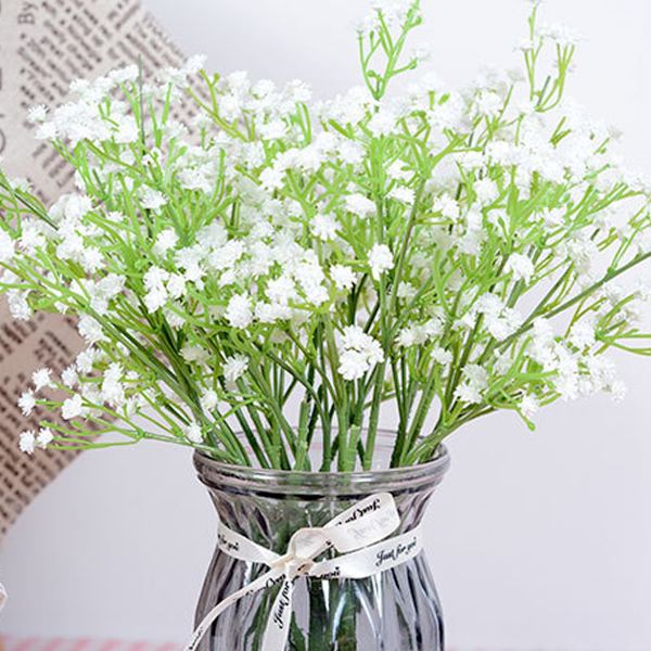 24 Bundter Kunstige Blomster Udendørs UV-Resistente Kunstige Blomster