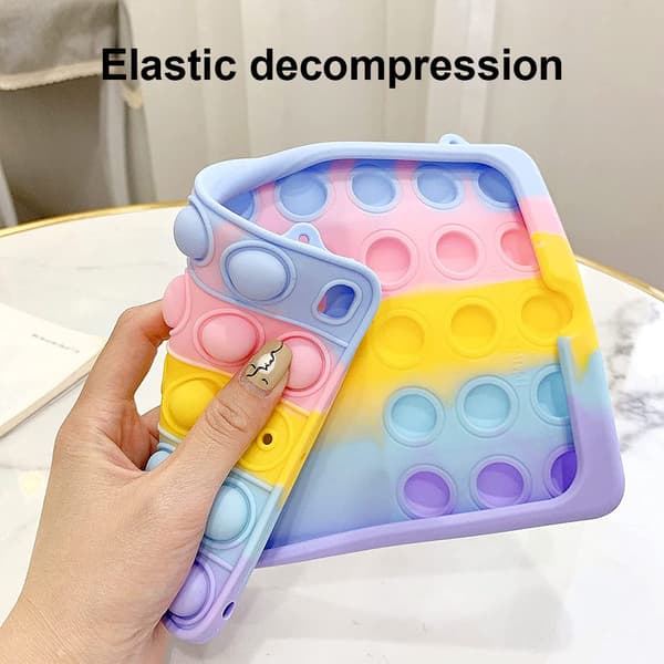 Decompression Bubble Design iPad mini 4 Fodral Stötsäkert Allroundskydd, med Halsband