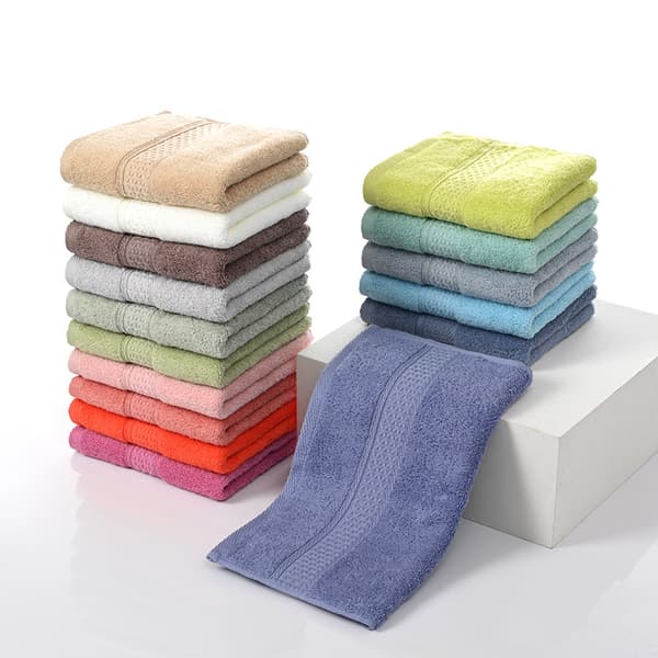 Håndklæde 3-pak 100% bomuld størrelse 35*75 cm - absorberende, tørrer godt, c