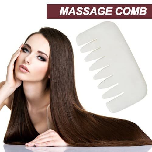 Gua Sha Stein Massasje Naturlig Jade Hode Hodebunn Skrapemassasje C