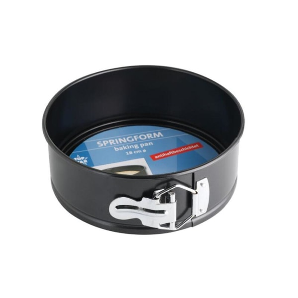 Rund kakform, platt botten kakformar, läckagesäker rund bakform, non-stick beläggning