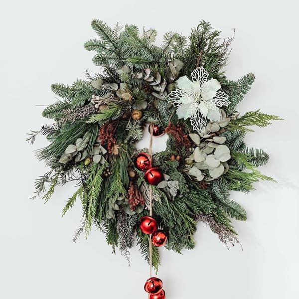 Julestjerne Julepynt Sæt, Glitrende Kunstige Blomster Til Festlig Glæde, Let At Bære, Let Og Holdbar, Ideel Til Bryllupper, Fester,