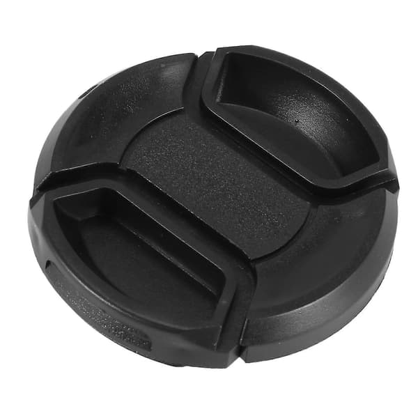 Universal 49mm Senterklips Frontlinsedeksel for DSLR-kamera