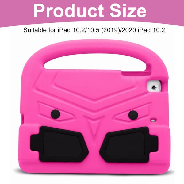 Rosa Vikbart Skyddsfodral för iPad 10.2 7:e Generationen (2019)