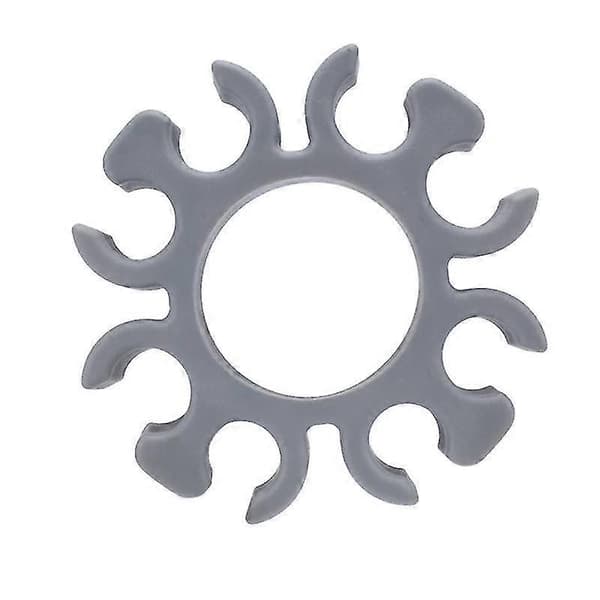 Trommestikkholder For V Td 38mm Trommer Silikon Trommestikkstativ Tilbehør Grå
