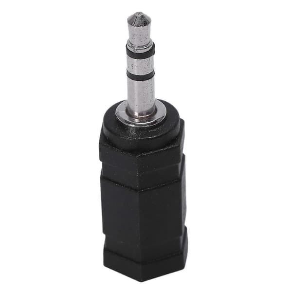 2,5 mm Stereo Hun Til 3,5 mm Stereo Han Stik Jack Audio Adapter, Sort
