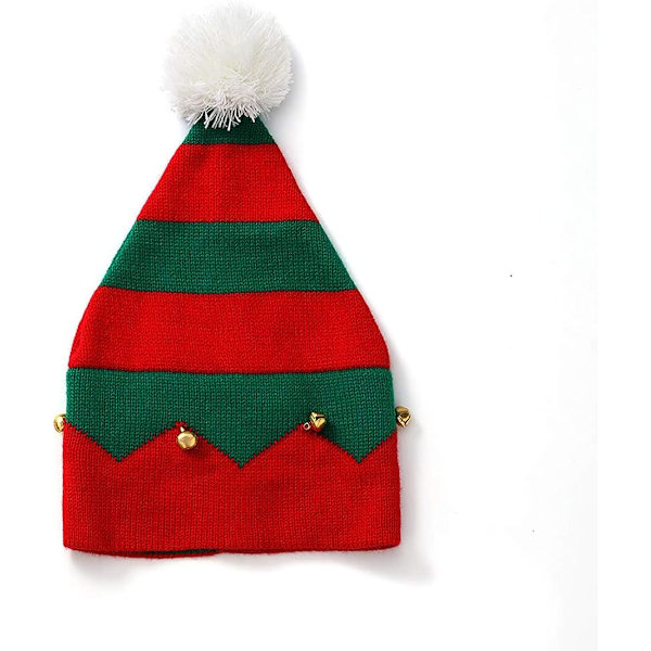 Jultomte Stickad Mössa, Jul Bebis Mössa Stickad Mössa för Barn