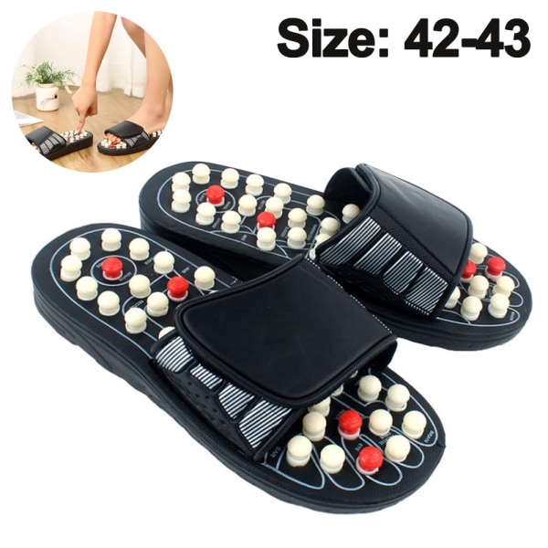 Acupressure Foot Massager Acupoint Stimulation Massage Slippers