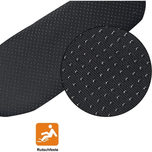 Antislip-skoskydd, överdragsskydd, skoskydd, skoskyddsskydd, återanvändbara överdrag, dammfria, för de flesta vuxna, unisex - svart