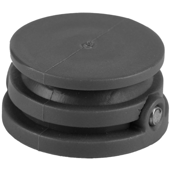 5 st 2,5 cm Surfing Surfboard Benrem Leash Plug Kajak Tillbehör Utrustning (Svart)