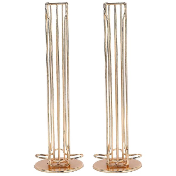 2x Oasiswj 360 Roterende 40 Kapsler Kaffekapselholder Kapseldispenser Tårnstativ Passer For