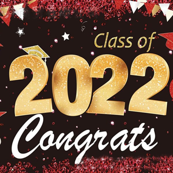 2022 Examenssäsong Bakgrundstyg, Examen Fest Dekoration