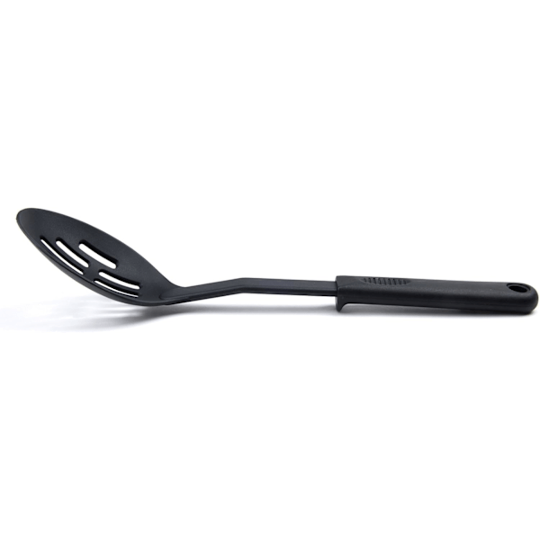Kockens Bästa Vän Sked med Hål, Ergonomisk Design Ger Oöverträffad Kontroll, Säker att Använda på Alla Kokkärl, Värmebeständigt Material, Tål Maskindisk
